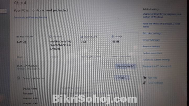 Hp cori3 4th generation